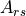 A_{rs}
