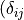 (\delta_{ij}