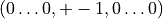 (0\dots0,+-1,0\dots0)